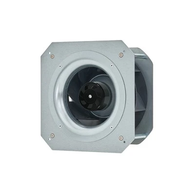 190mm Waterproof IP55 EC-AC Backward Curved Centrifugal Fan With Support Bracket PK3N190B2E-RZ2