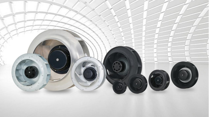 backward-curved centrifugal fans