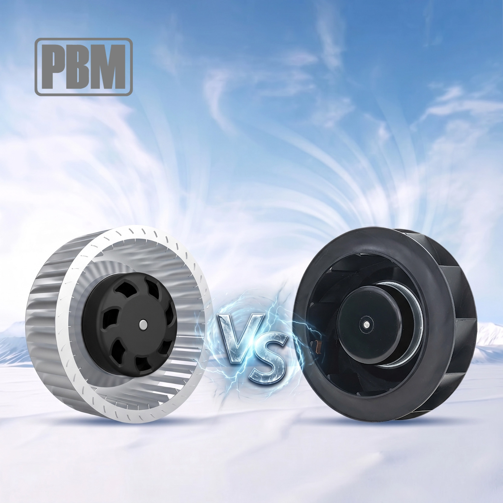 Difference Between Forward Curved and Backward Curved Fans