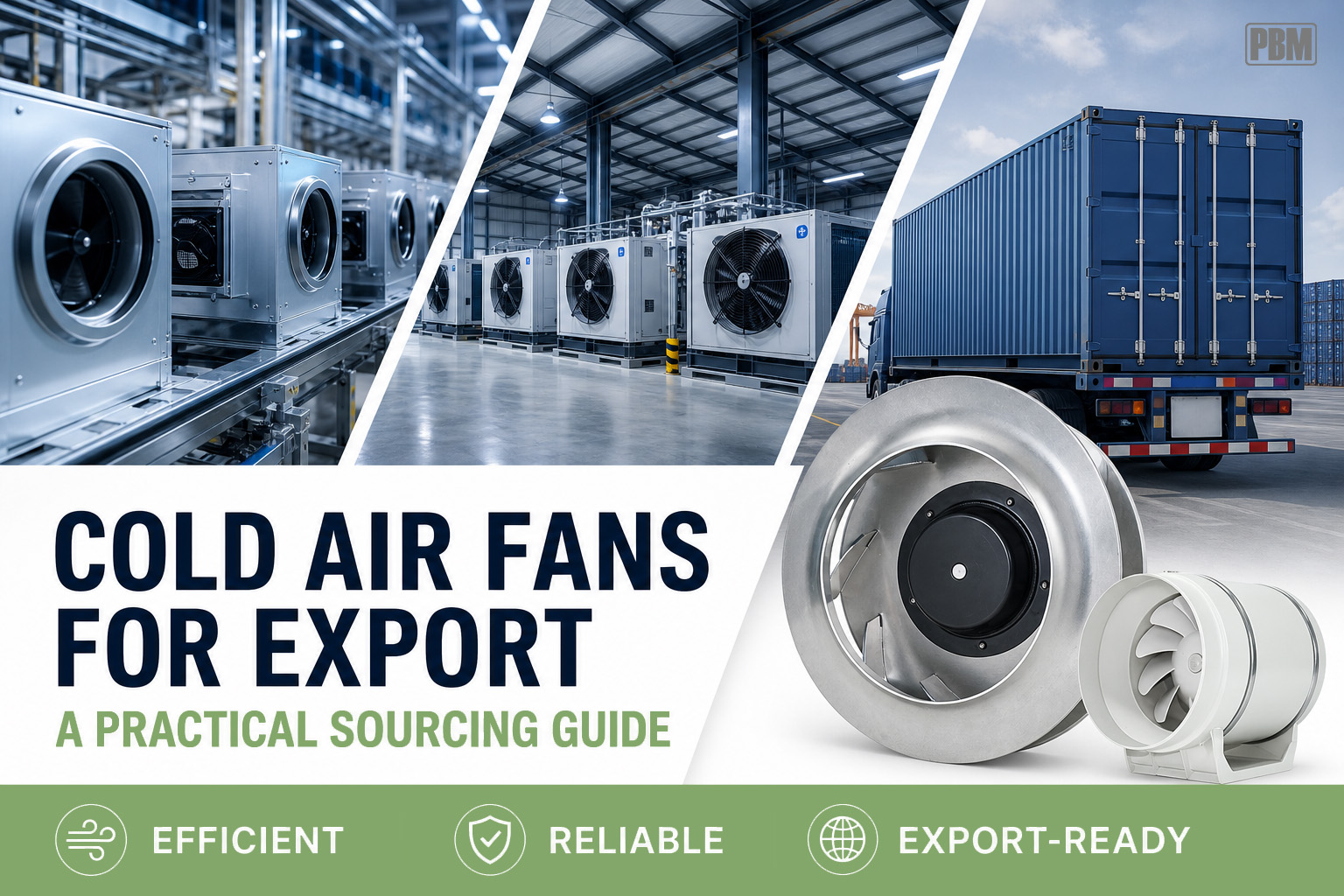 A Guide to Sourcing High-Quality Cold Air Fans for Export