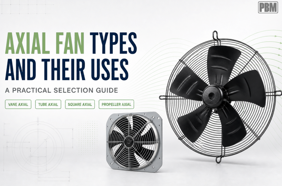 Axial Fan Types and Their Uses: A Comprehensive Guide